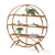 Rattan Round Bookcase 3D model small image 1