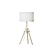 Lauters Floor Lamp | Brown Ash/White 3D model small image 3