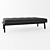 Scandi-Italian Fusion: Minotti Fynn Bench 3D model small image 2