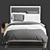 Avalon Storage Bed: Stylish and Functional 3D model small image 3