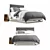 Avalon Storage Bed: Stylish and Functional 3D model small image 16