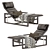 Byron Lounge Chair: Unmatched Comfort & Elegance 3D model small image 1