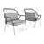 Luxury Lounge Chair - Pedrali PANAREA 3D model small image 3