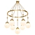 Brioni Chandelier: Timeless Elegance 3D model small image 1