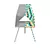 ErgoWood Los Angeles Chair 3D model small image 1