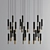 Modern Suspension Pendant Collection 3D model small image 2