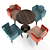 Mezzo Ashby-Gordon: 3Dmax Vray Render Furniture 3D model small image 3