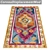 Luxury Carpet Set: High-Quality Textures & Multiple Variants 3D model small image 4