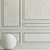 Eider White Decorative Plaster with Molding 3D model small image 2