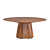 Otago Oval Dining Table: Sleek & Stylish 3D model small image 2