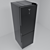 Galatec RFR-H3404 Black: Sleek & Spacious Refrigerator 3D model small image 2