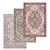 Luxury Carpet Set: High-Quality Textures 3D model small image 1