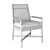 Elegant Bercut Dining Armchair 3D model small image 5