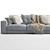 Vittoria Charlie: Stylish and Spacious Sofa 3D model small image 2