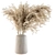 Natural Dried Pampas Grass 3D model small image 1