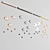 Elegant Abacus LED Suspension 3D model small image 1