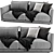 Poliform Bristol: Modern Comfort Sofa 3D model small image 2