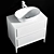 Laufen Classic Washbasin Set 3D model small image 3