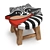 Wildlife Kids Furniture Set 3D model small image 4