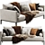 Maxalto Simpliciter Modern Sofa 3D model small image 1