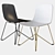 Elegant Vela Chair by Calligaris 3D model small image 1