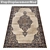 Luxury Set of Carpets 1598 3D model small image 3