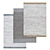 Premium Carpet Set: High-Quality Textures, Multiple Variants 3D model small image 1