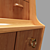 Rustic Teak Oak Drawer Cabinet 3D model small image 3