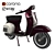 Low-Poly Vespa Scooter Model 3D model small image 6