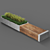 Title: 401k Poly Bench 3D model small image 2
