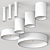 Tagora by Artemide: Sleek LED Aluminum Ceiling Lamp 3D model small image 2