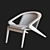 Modern Lounge Chair: Alexandre Caldas 3D model small image 4