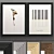 Modern Art Frame Set 3D model small image 1