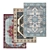 Versatile Carpets Set 1608 3D model small image 1