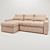Modern Corner Sofa with Spacious Design 3D model small image 4