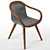 Ginevra Horm Italia Chair: Sleek Design, Maximum Comfort 3D model small image 1