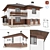 Modern Cottage Design 72-78 3D model small image 5