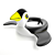 Pingu Swim Float for Kids 3D model small image 2