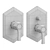 Title: Concealed Bath Shower Mixers - Cisal Chérie 3D model small image 2