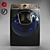 Samsung Turbo+ Washer: Powerful & Efficient 3D model small image 1