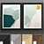  Elegant Art Frame Set 3D model small image 1