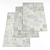 Texture-rich Rug Collection, 5 Designs 3D model small image 1