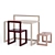 Stylish Little Architect Kids Furniture 3D model small image 7