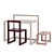 Stylish Little Architect Kids Furniture 3D model small image 8