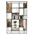 Industrial Loft Shelving Unit 3D model small image 1