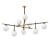 Spike Nine Balls Pendant Lamp 3D model small image 1