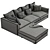 Marac Malibu 2013: Stylish Sofa for Modern Living 3D model small image 5