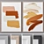 Abstract Modern Paintings Set 3D model small image 1