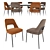 Elegant and Versatile: Joyce Chair and Pico Table 3D model small image 2