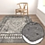 Texture-Rich Carpet Set 3D model small image 5